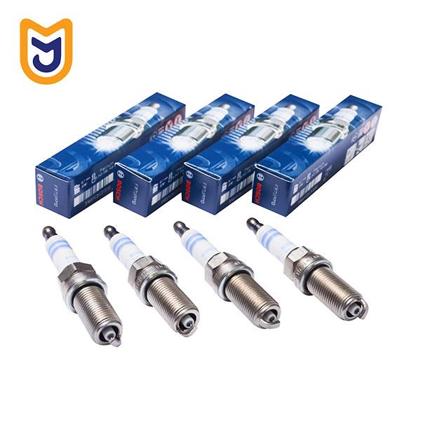 شمع خودرو بوش مدل FR7MPP10 سوزنی پلاتینیوم مناسب برلیانس H230 و H220